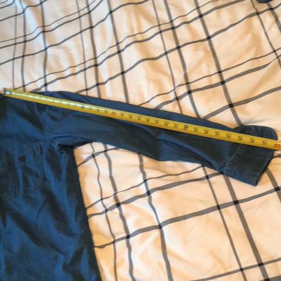 Banana Republic Blue Jean button down, Large - Picture 6 of 6